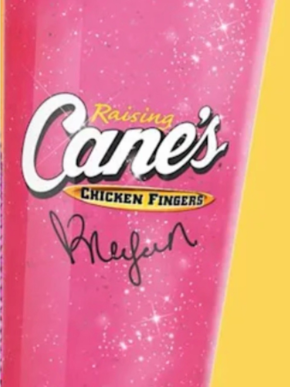 Raising Cane's Pink Drinkware Tumbler